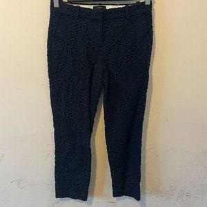 J. CREW | Women's Cafe Capri Pants Blue Size 00